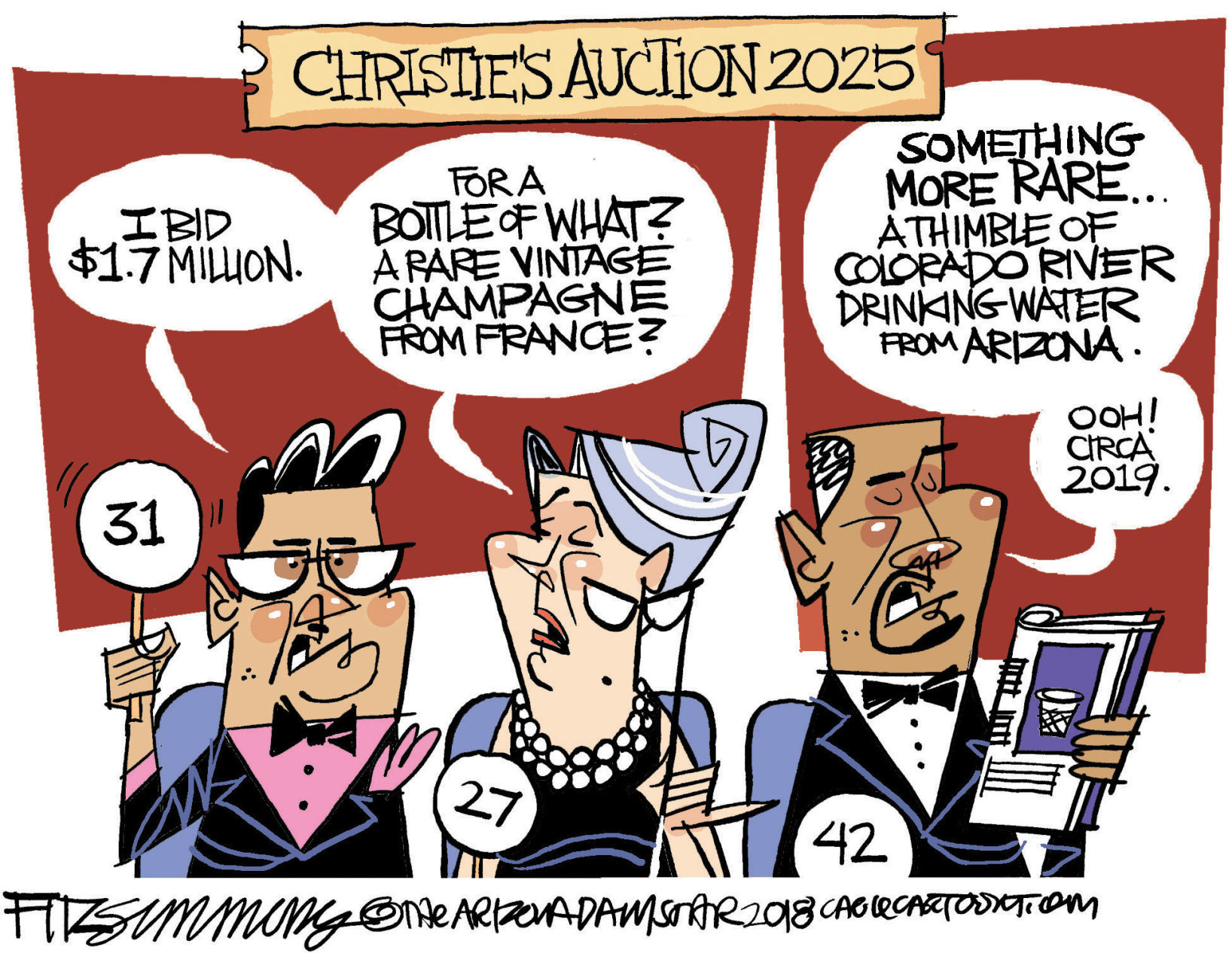 Daily Fitz Cartoon: Water